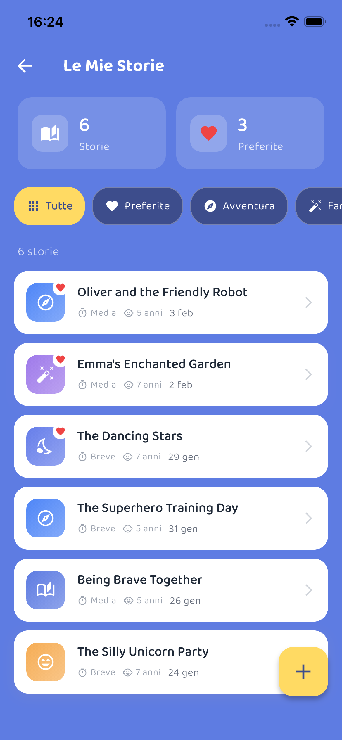 Library - All your saved stories